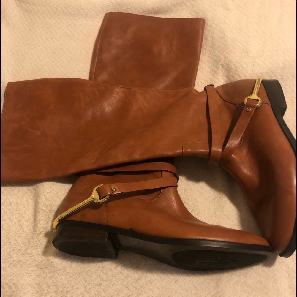 Ralph Lauren Leather riding Boots